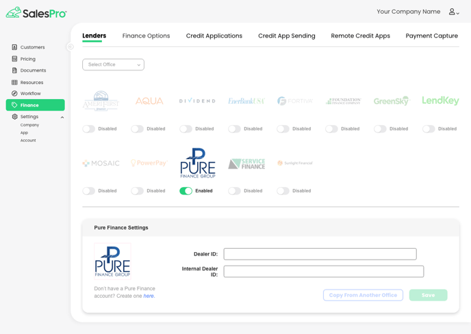 Leap Finance Page