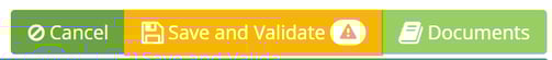 change save and validate button