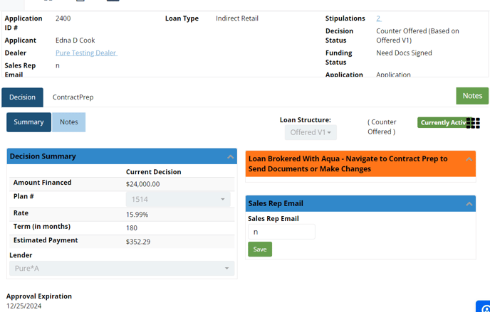 broker screen